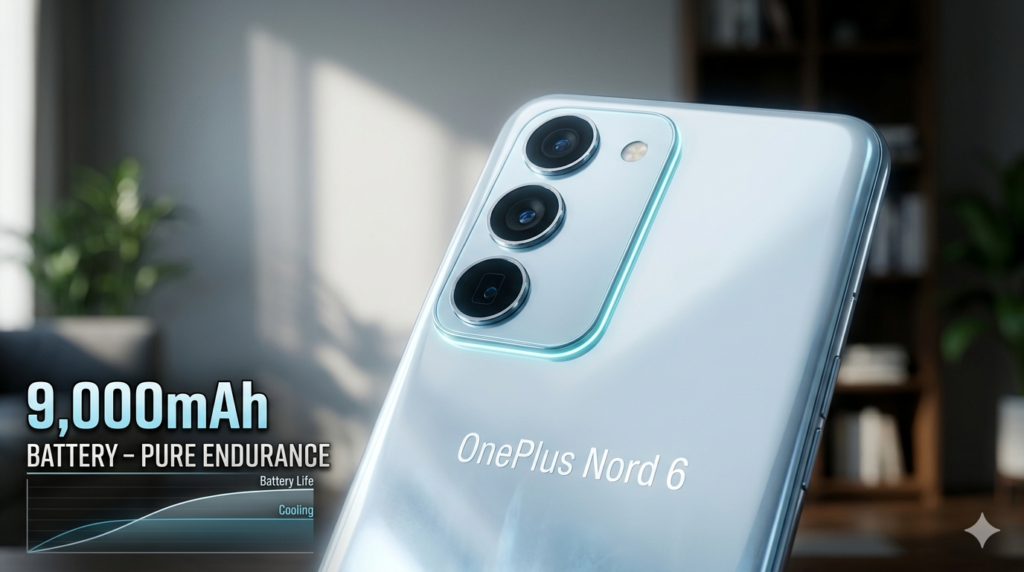 OnePlus Nord 6 9000mAh battery and 165Hz display specifications