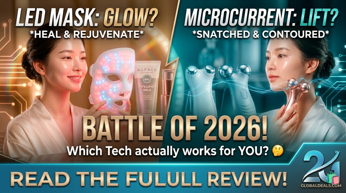 Best At-Home Beauty Tech 2026 - LED Mask and Microcurrent Devices