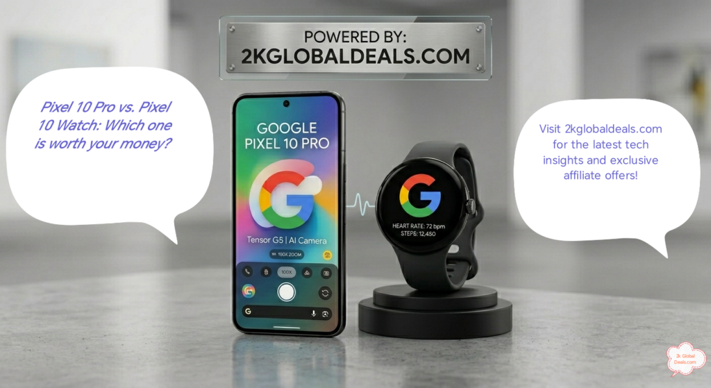 Google Pixel 10 Pro vs Pixel Watch 4