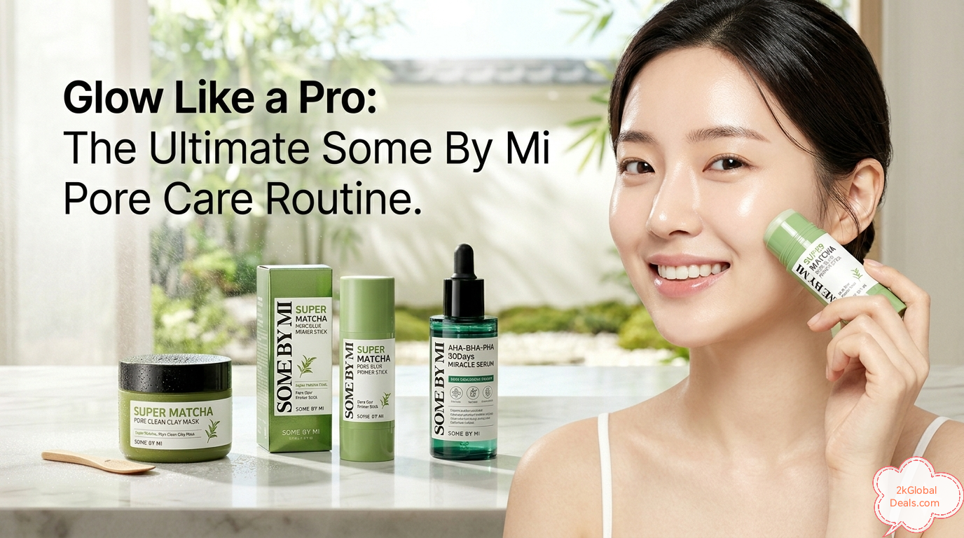 Full Some By Mi Pore Care Routine for smooth glass skin and airbrushed finish.