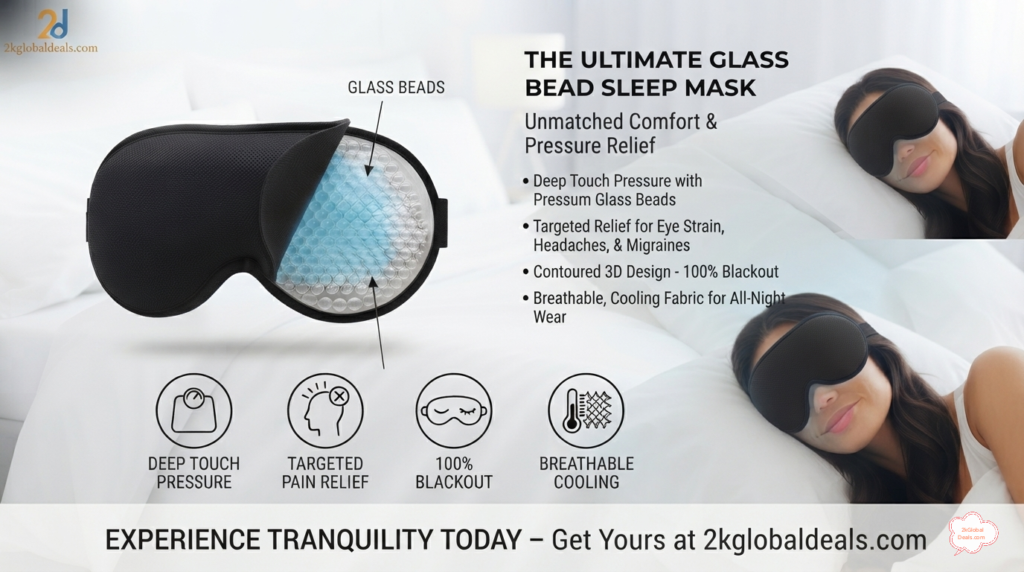 The Ultimate Glass Bead Sleep Mask 