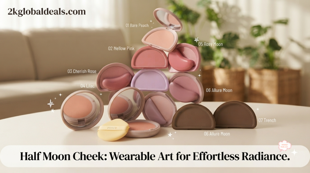 Hince Half Moon cheeks collection