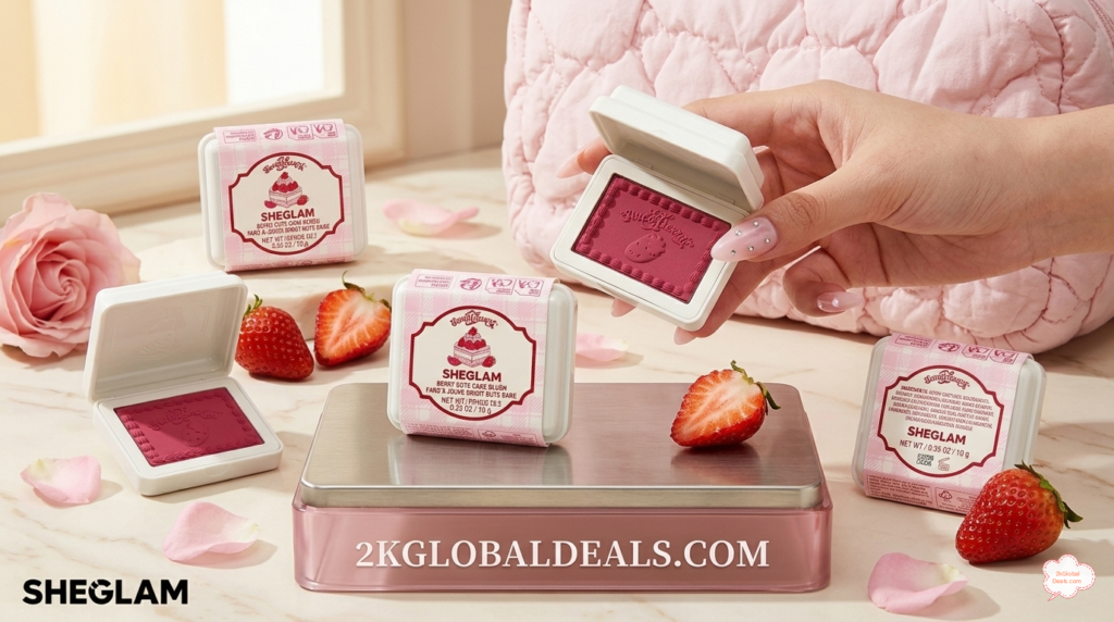 Berry Cute Cake Blush by sheglam 