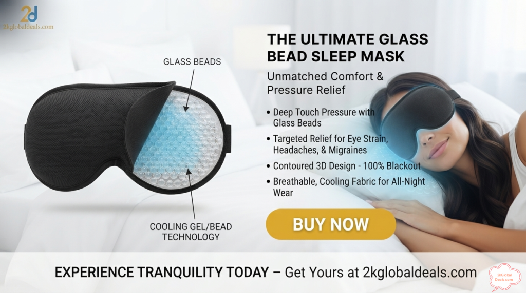 The Ultimate Glass Bead Sleep Mask 