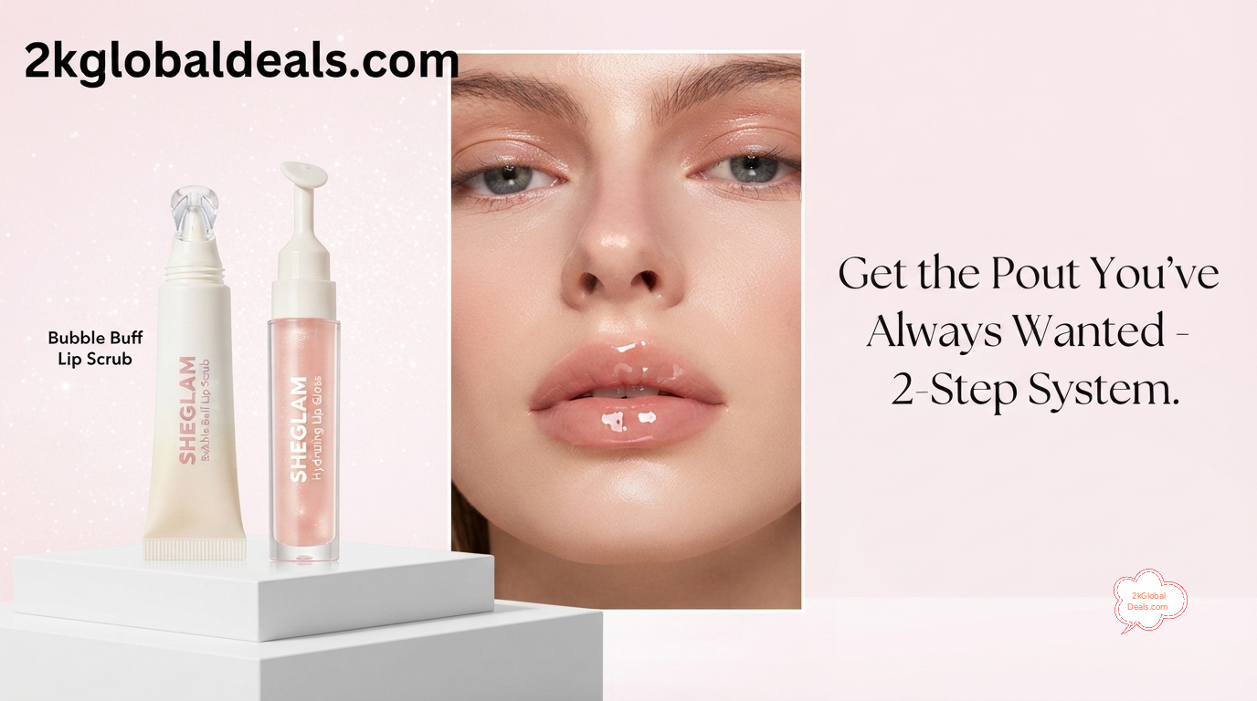 SHEGLAM Lip Scrub product shot